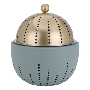 Al Saif Gallery Food Warmer With Steel Pot, 2 Liter, 24X24X28 Cm - Gold product image