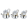 Al Saif Gallery Steel Teapot Set, 3 Pieces - Silver product image 2
