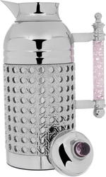 Al Saif Gallery Sarah Steel Thermos Set, 1/1 Liter, 2 Pieces - Silver product image 4