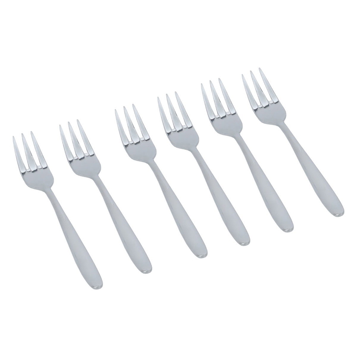 Al Saif Gallery steel cutlery set, 30 pieces - silver product image 5