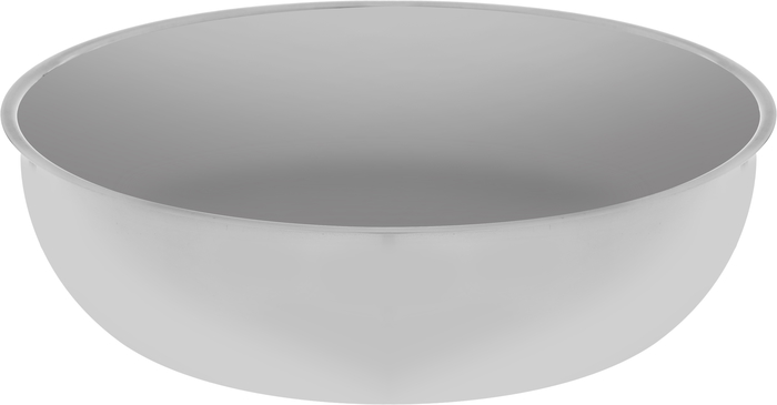 Al Saif Gallery Steel Bowl, 17 cm - Silver product image 1