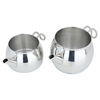 Al Saif Gallery steel samovar teapot set, 1.5+2 litres, 2 pieces - silver product image 3