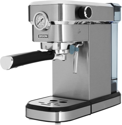 Edison SCM-01586 Espresso and Coffee Maker, 1350 Watt, 1.1 Liter - Silver product image 3