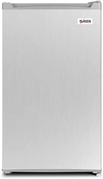 Sareen Sr121S Refrigerator, 92 Litres, 3.2 Feet, 1 Door, Top Freezer, Inverter - Silver product image 1