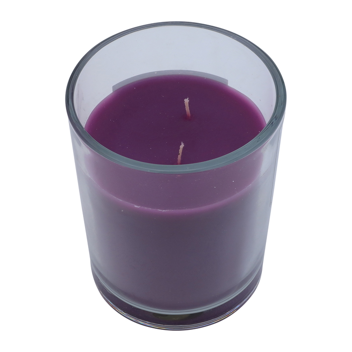 شمع بكأس بلاستيك السيف غاليري، رائحة الكرز - بنفسجي product image 2