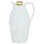 Ramera Plastic Al Saif Gallery Thermos, 1.3 litres, gilded - white product image 1