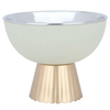 Al Saif Gallery Steel Dessert Serving Stand, 24 X 24 X 19 Cm - Beige Gold product image 2