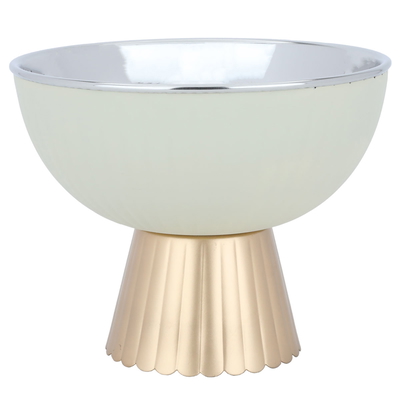 Al Saif Gallery Steel Dessert Serving Stand, 24 X 24 X 19 Cm - Beige Gold product image 2