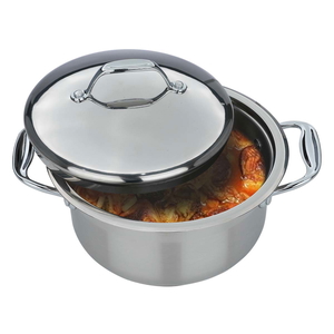 Rocky steel  Pot, 20 cm - Silver product image