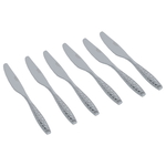 Al Saif Gallery steel spoon set, 24 pieces, engraved - silver product image 2