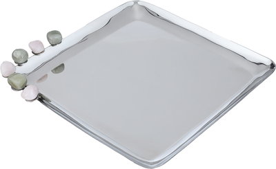 طوفرية تقديم استيل السيف غاليري، 3.528×28 سم، مربعة - فضي product image 1