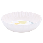 Al Saif Gallery plastic salad plate, 28 x 16.5 x 6.5 cm, round - white product image 1