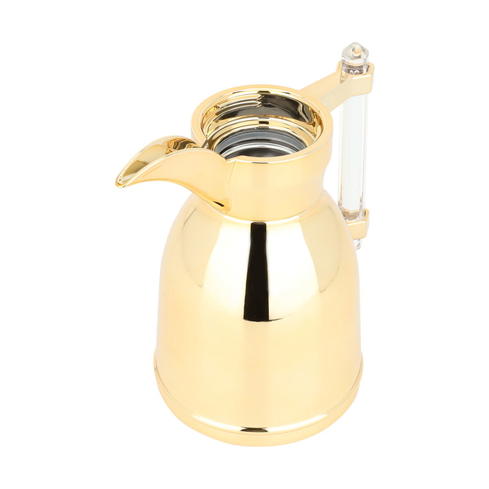 Dallah Shahad Steel Al Saif Gallery, 0.35 litres, transparent handle - gold product image 4