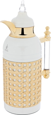 Al Saif Gallery Sarah Steel Thermos Set, 1/1 Liter, 2 Pieces - Pearl Gold product image 6