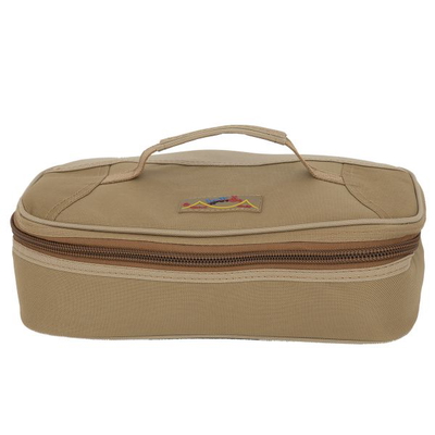Al Saif Gallery Barq Al Haya Fabric Bags and Cups, 21 x 18 x 10 cm - Dark Beige product image 2