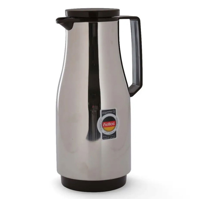 Helios Thermal Glass Thermos, 1.5 Liter - Silver Brown product image 1