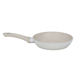 Rocky granite frying pan, 24 cm - cream product image 3