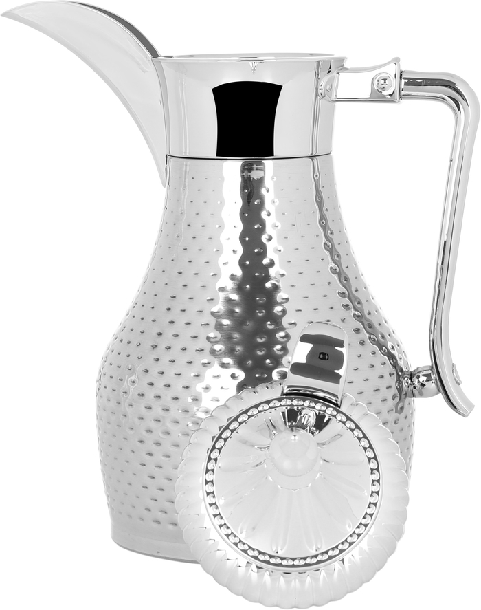 Tamim Steel Al Saif Gallery Dallah, 1 Liter, Pressure - Silver product image 2