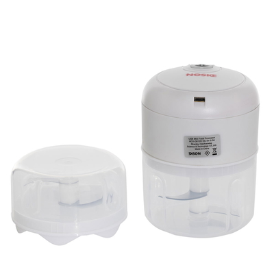 Edison Portable Chopper, 2 Bowls, 200-100ml, 37W - White product image 1