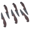 طقم سكاكين فاكهة أستيل السيف غاليري، 6 قطع - بني product image 2