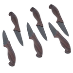 طقم سكاكين فاكهة أستيل السيف غاليري، 6 قطع - بني product image 2