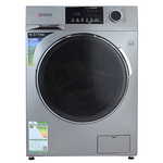 Edison Combo Automatic Washing Machine, Front Load, 10.5 Kg, 15 Programs, EDSFD10507 - Silver product image 1