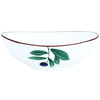 Al Saif Gallery porcelain bowl, 8 inches, round, fruit pattern - white product image 1