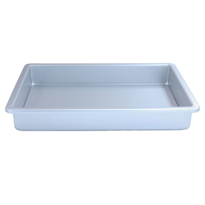 Al Saif Gallery Aluminum Cake Pan, 33X22X5 Cm - Silver product image