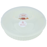 Al Saif Gallery plastic box, round - transparent product image 1