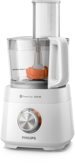 Philips Mini Food Processor, 850 Watt, 2.1 Liter - White product image 1