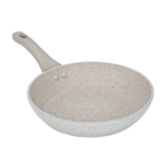 Rocky granite frying pan, 24 cm - cream product image 4