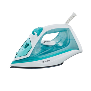 Buarn Professional NI-X220 Steam Iron, 2400 Watt, 380 ml Water Tank,Ceramic Soleplate - White Green product image