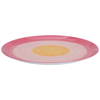 Al Saif Gallery porcelain dessert serving dish, 2 x 45 cm, flat round - pink product image 1