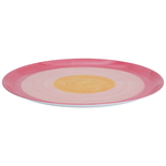 Al Saif Gallery porcelain dessert serving dish, 2 x 45 cm, flat round - pink product image 1