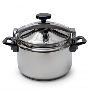 Al Saif Gallery Steel Pressure Cooker, 9 Liter - Silver product image