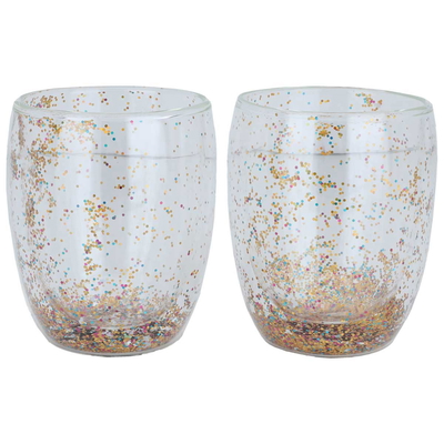 Al Saif Gallery Glass Cups Set, 350 ml, 2 Pieces - Colored product image 1