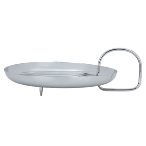 Al Saif Gallery steel serving stand, 37 x 31 x 12 cm - silver product image