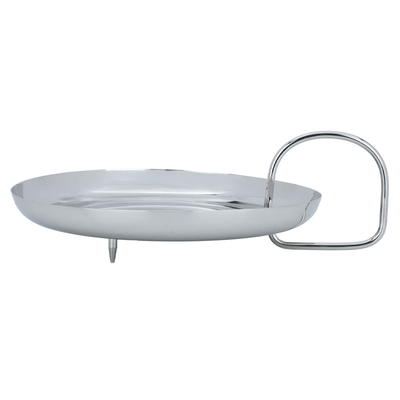 Al Saif Gallery steel serving stand, 37 x 31 x 12 cm - silver product image 1