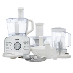 Edison Food Processor, 1100 Watt, 3.2/1.5 Liter, 3 Speeds - White product image 1