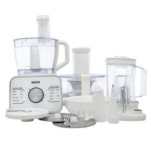 Edison Food Processor, 1100 Watt, 3.2/1.5 Liter, 3 Speeds - White product image