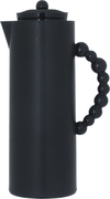 Al Saif Gallery Royal 7 Glass Thermos, 1 Liter, Plastic Body - Black product image 1