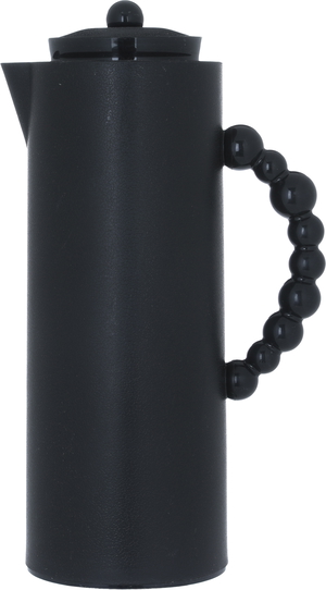 Al Saif Gallery Royal 7 Glass Thermos, 1 Liter, Plastic Body - Black product image