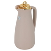 Al Saif Gallery Manal Timeless Glass Thermos, 1 Liter, Plastic Body - Light Brown product image 2