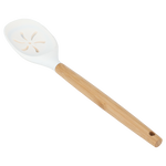 Al Saif Gallery Silicone Spoon, Wooden Handle - Beige product image 1