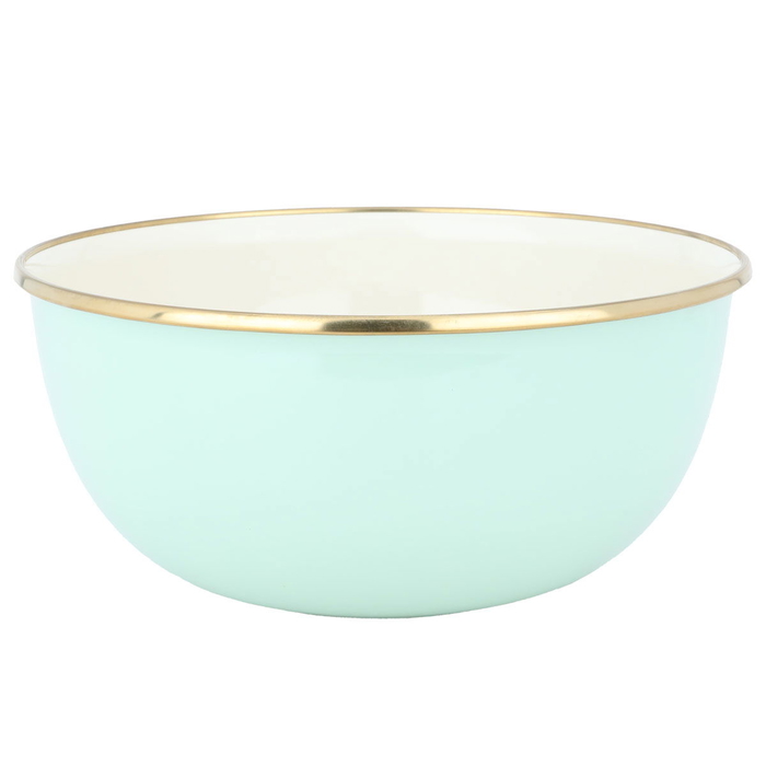 Al Saif Gallery steel bowl with lid, 20 cm - light green product image 2