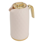 Timeless plastic thermos, 1 liter, with gold handle - cashmere product image 2