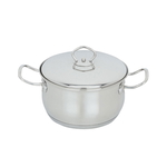 Laura Estelle Al Saif Gallery Pot, 30 cm - Silver product image 1