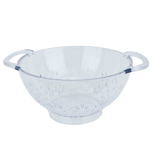 Al Saif Gallery Acrylic Colander, 24X24X12 Cm, Handle - Clear product image