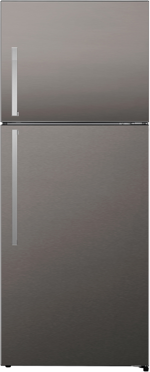 Edison Edir418Inv No Frost 2 Door Refrigerator, 422 Liters, 14.9 Feet, Top Freezer, Inverter - Silver product image