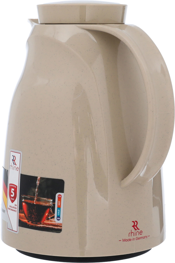 Rhine Glass Thermos, 0.6 Litres, Plastic Exterior - Beige product image 3